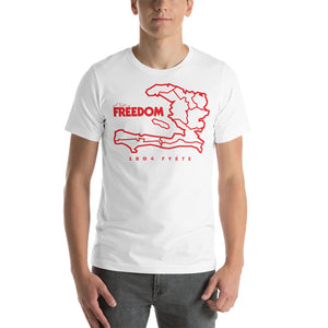 Haiti Freedom Map Tee